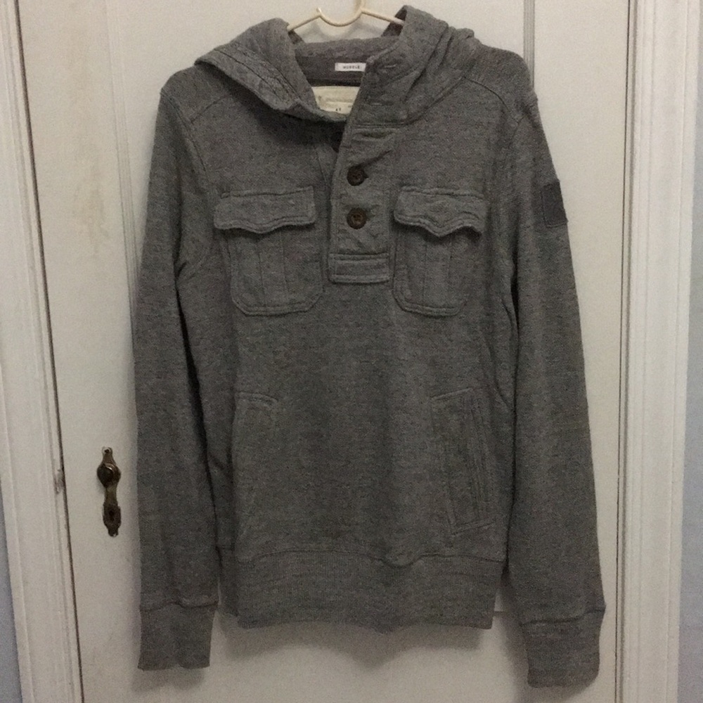A&F Men’s button up sweater